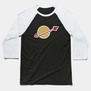 Classic Spaceman distressed Baseball T-Shirt